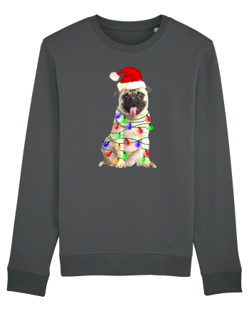 Pug First Christmas Anthracite