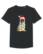 Pug First Christmas Tricou mânecă scurtă guler larg Bărbat Skater