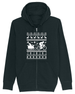 Riding For Christmas Hanorac cu fermoar Unisex Connector