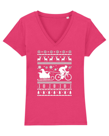 Riding For Christmas Raspberry