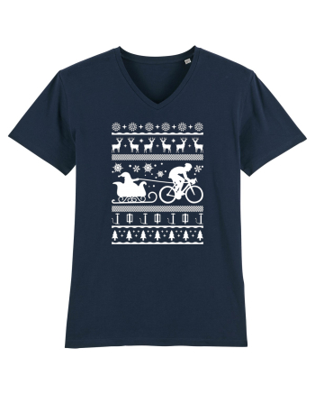 Riding For Christmas French Navy