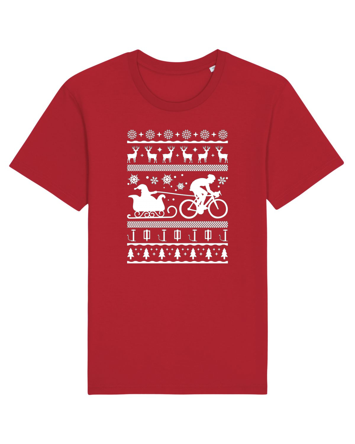 Tricou mânecă scurtă Unisex Rocker Red