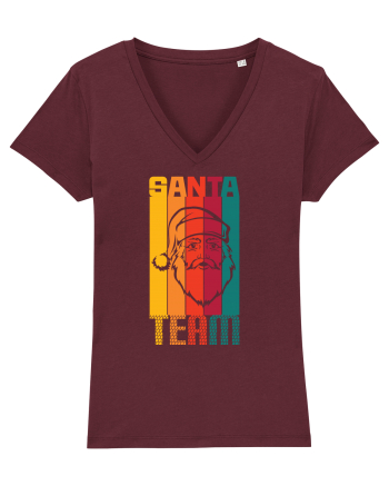 Santa Team Burgundy
