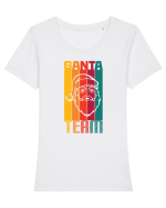 Santa Team Tricou mânecă scurtă guler larg fitted Damă Expresser