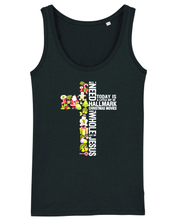 Xmas Cross Black