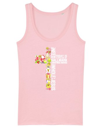 Xmas Cross Cotton Pink