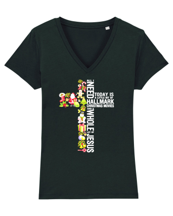 Xmas Cross Black