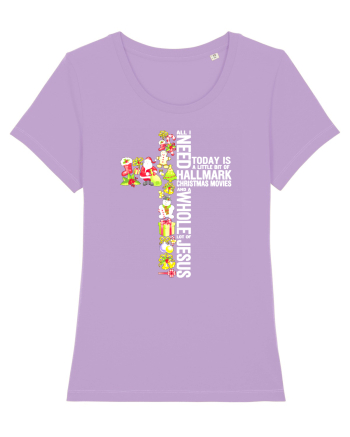 Xmas Cross Lavender Dawn