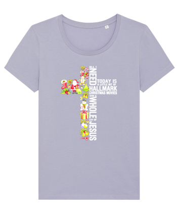 Xmas Cross Lavender