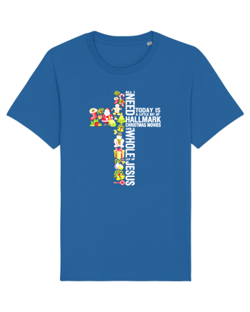 Xmas Cross Royal Blue