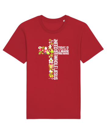 Xmas Cross Red