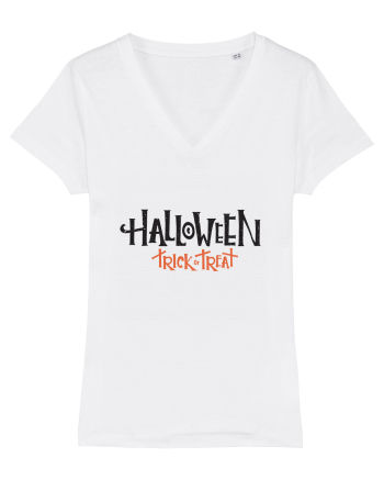 Halloween Trick or Treat White
