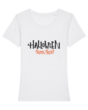 Halloween Trick or Treat White