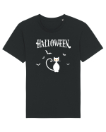Halloween Cat Tricou mânecă scurtă Unisex Rocker