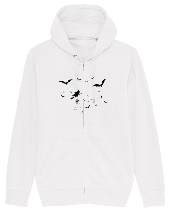 Halloween witch White
