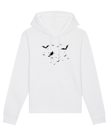 Halloween witch White