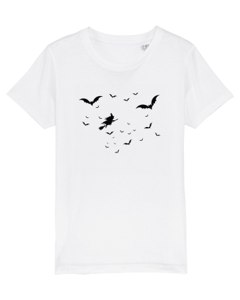 Halloween witch White