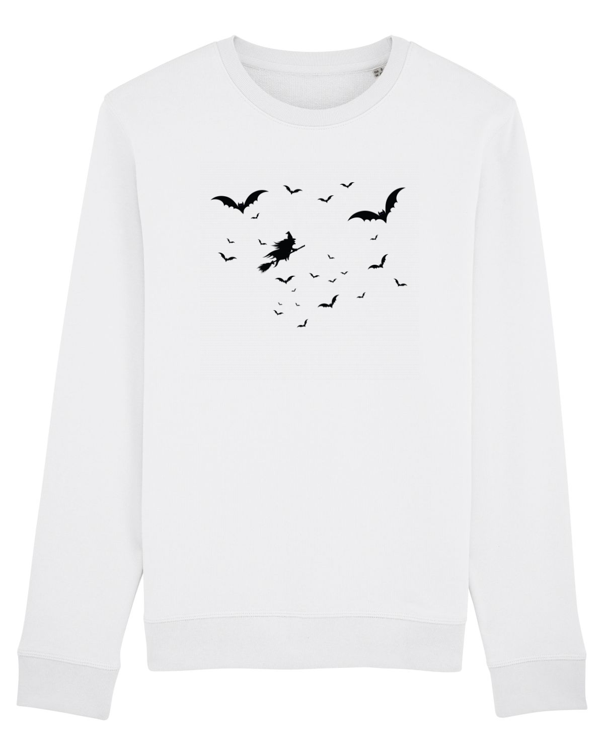 Bluză mânecă lungă Unisex Rise White