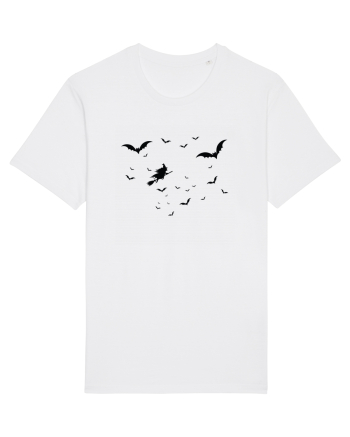 Halloween witch White