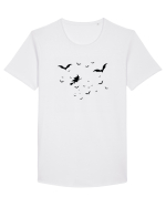 Halloween witch Tricou mânecă scurtă guler larg Bărbat Skater