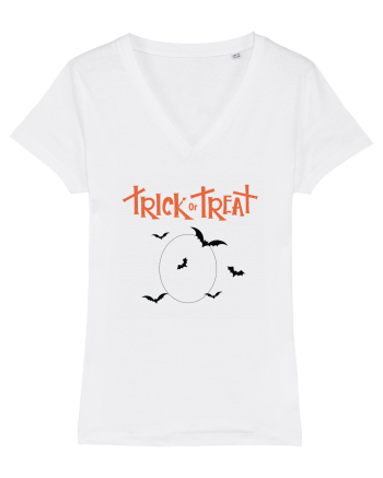 Halloween trick White