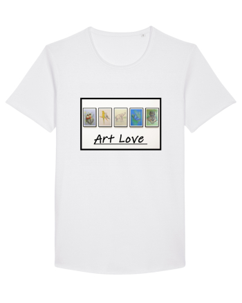 Iubire pentru arta Art love White