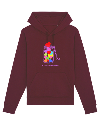 SHARE LOVE Burgundy