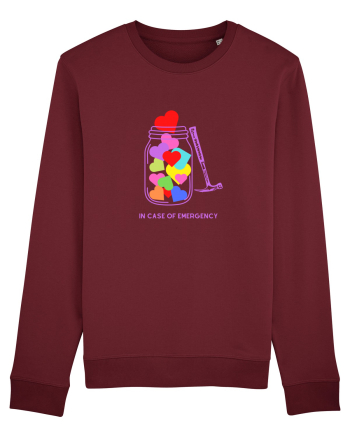 SHARE LOVE Burgundy