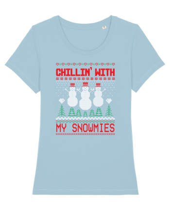 Chillin' with my snowmies Sky Blue