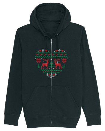 Christmas Heart Black