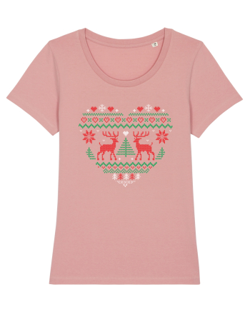 Christmas Heart Canyon Pink