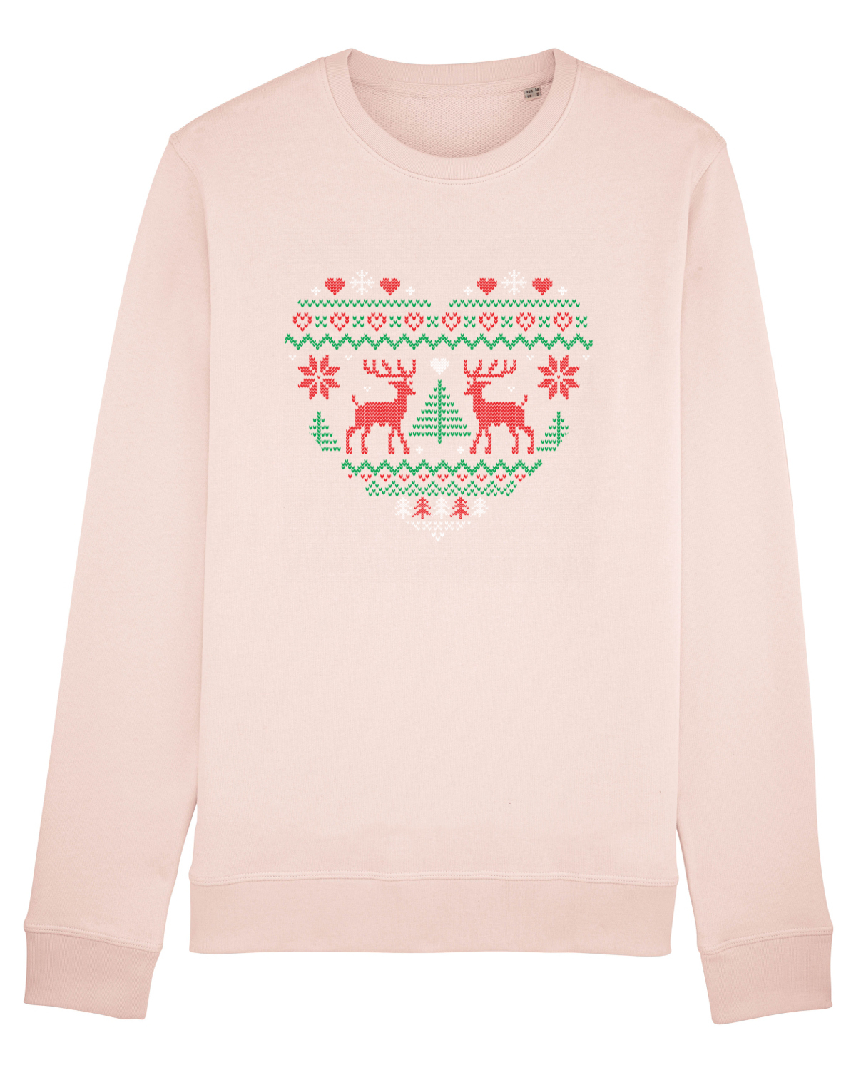 Bluză mânecă lungă Unisex Rise Candy Pink