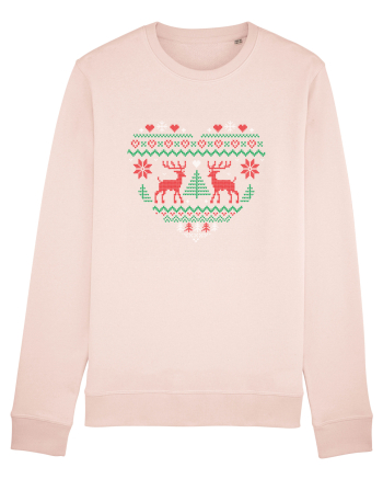Christmas Heart Candy Pink