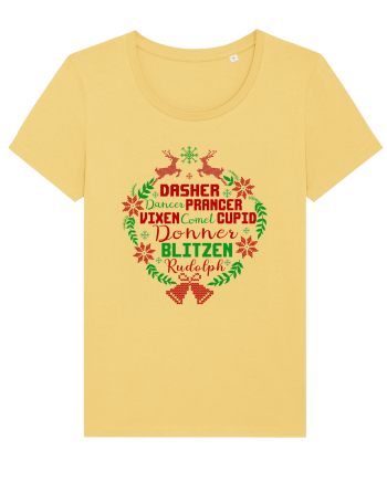 Dasher Dancer Prancer Vixen Blitzen Cupid Comet Donner Rudolph Jojoba