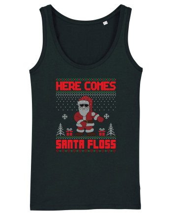 Here Comes Santa Floss Black