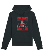 Here Comes Santa Floss Hanorac Unisex Drummer
