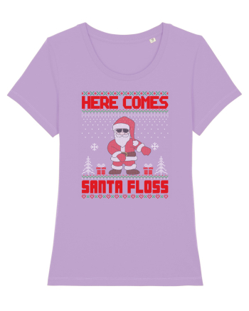 Here Comes Santa Floss Lavender Dawn