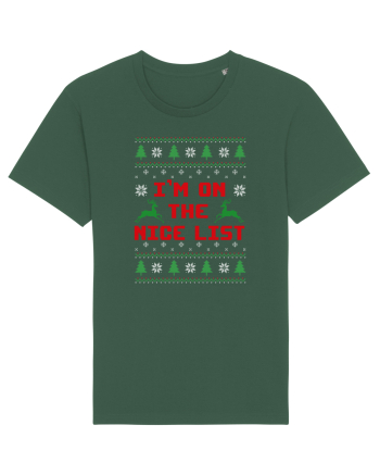 I'm on the nice list Bottle Green