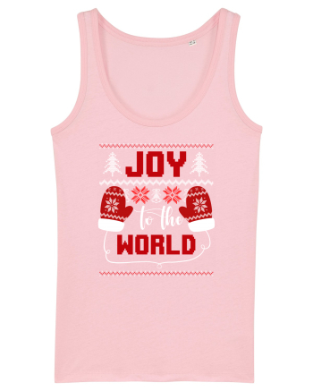 Joy To The World Cotton Pink