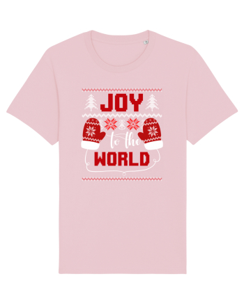 Joy To The World Cotton Pink