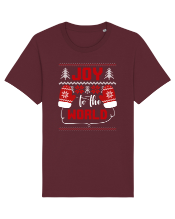 Joy To The World Burgundy