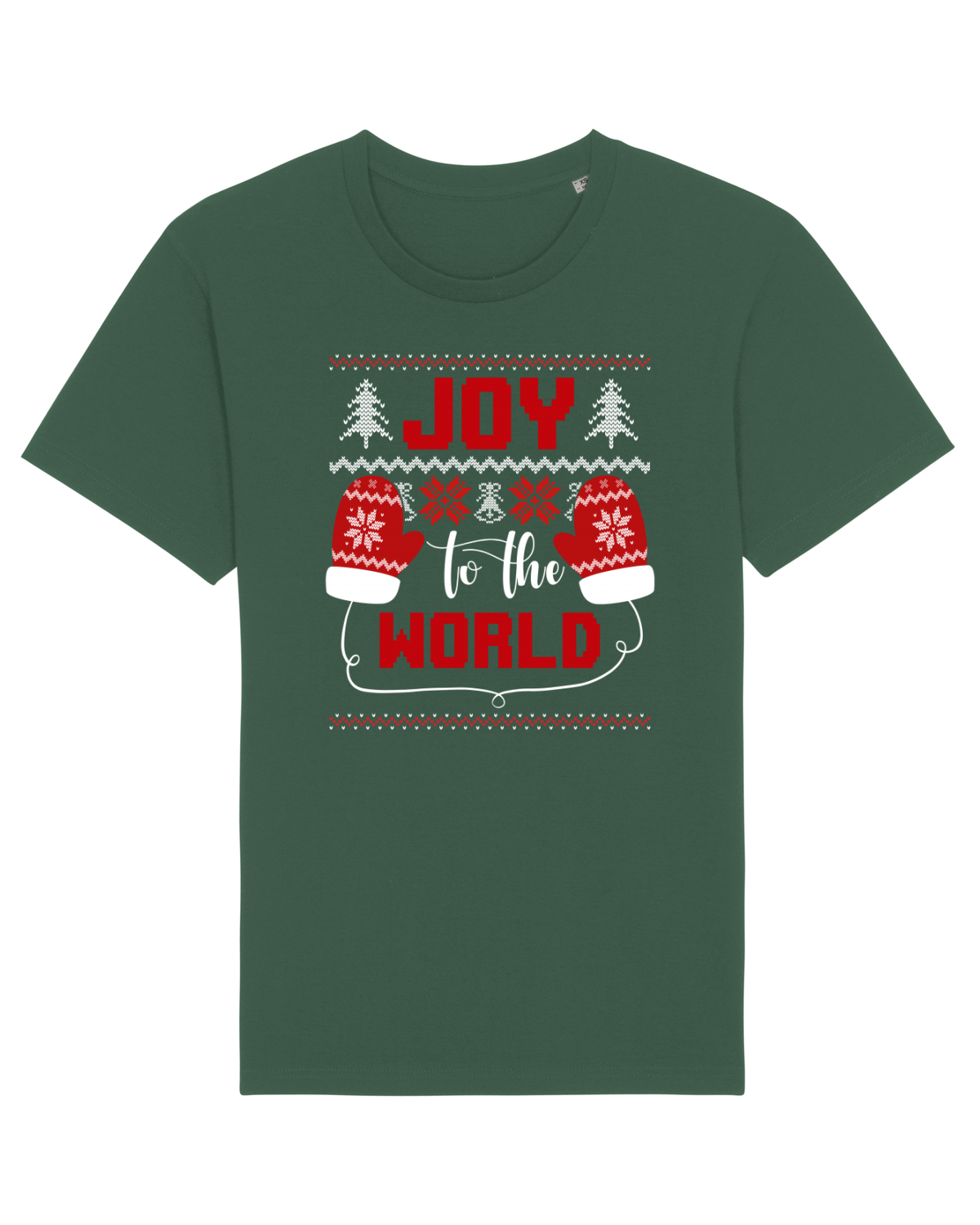 Tricou mânecă scurtă Unisex Rocker Bottle Green