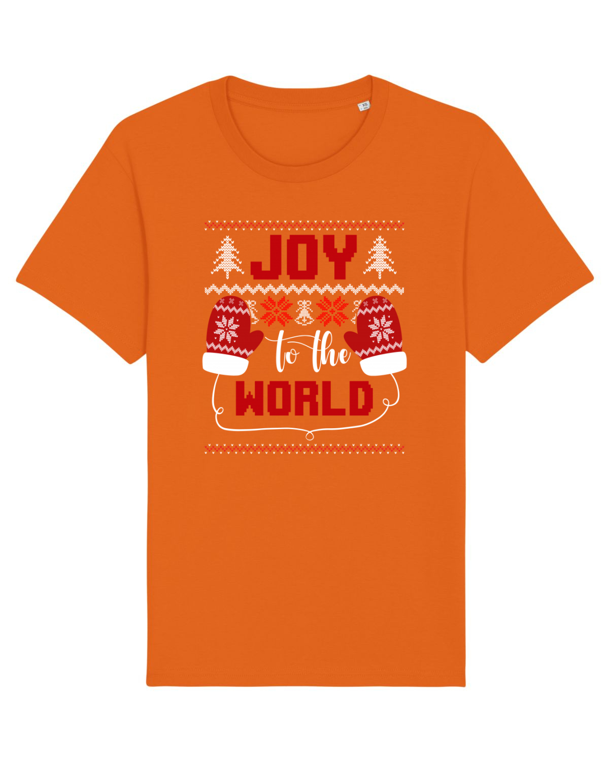 Tricou mânecă scurtă Unisex Rocker Bright Orange