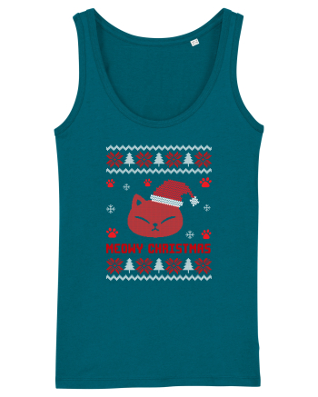 Meowy Christmas Cat Ocean Depth