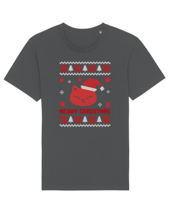 Meowy Christmas Cat Anthracite
