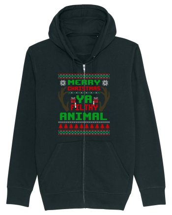 Merry Christmas Ya Filthy Animal Black