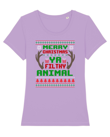 Merry Christmas Ya Filthy Animal Lavender Dawn