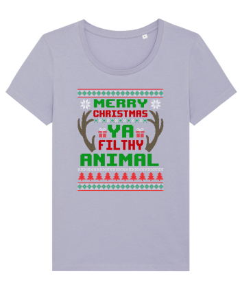 Merry Christmas Ya Filthy Animal Lavender