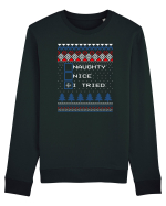 Naughty Nice I Tried Bluză mânecă lungă Unisex Rise