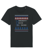 Naughty Nice I Tried Tricou mânecă scurtă Unisex Rocker